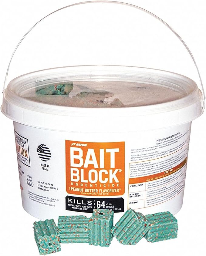 J.T. Eaton 704-PN Bait Block Solid 1 oz Pail