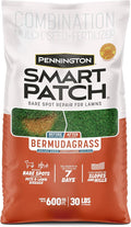 Pennington Smart Patch Bermudagrass 30lb 600 sq. ft. Grass Seed Bare Spot Repair with Mulch and Fertilizer