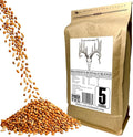 Crooked Bend Branson's Buffalo Blend 5LB Whitetail Food Plot Seed for Deer Turkey Pheasant Dove Elk &amp Duck Grow Forage Feed &amp Attract Wildlife to Hunting Plots No Till Plants 0.29 Acr