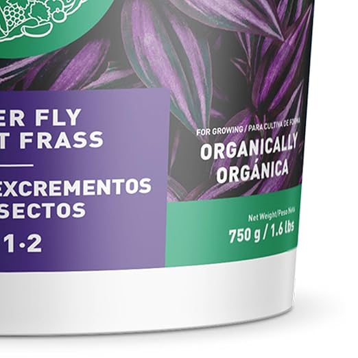 GAIA GREEN Organics 750 Grams Super Fly Insect Frass Natural Soil Nutrients for Gardening Vegetables Fruits and Flowering Plants