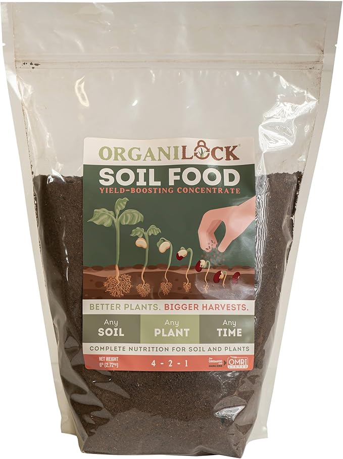 Soil Boost Fine Fertilizer Plant Food for Organic Growing 6 Pound Bag