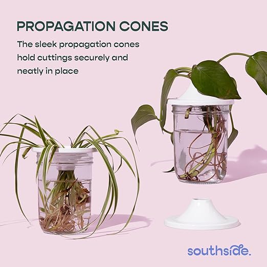 Southside Prop Box – Holiday Gift Set for Plant Lovers - Includes Keiki Paste Root Drops Leafy Plant Food &amp Propagation Cones - Complete Indoor Plant Propagation &amp Care Kit