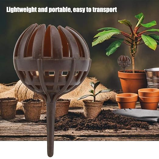 100pcs/ Set Fertilizer Cover Box Basket ABS Material Reusable Portable for Bonsai Plant Flower Orchid Small Plant (Big)