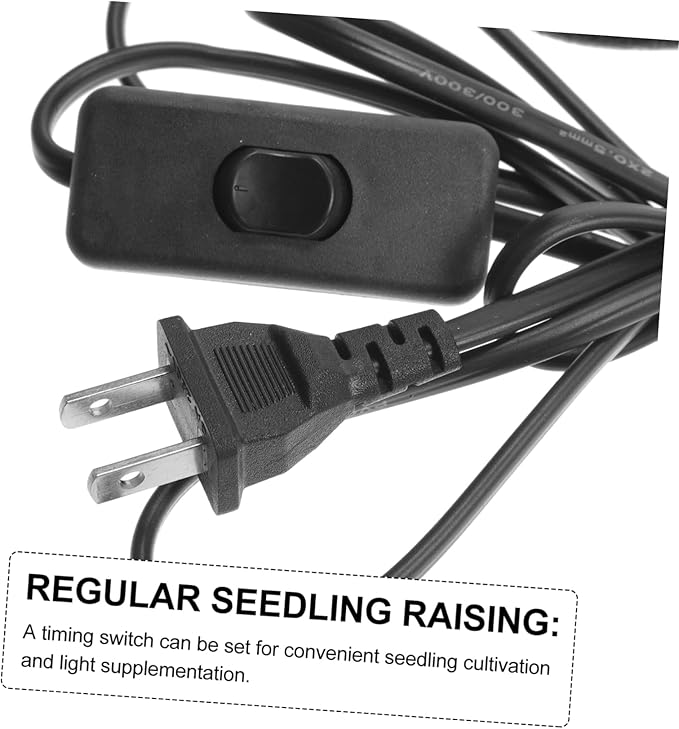 Sosoport 1set Grow Light Led Hanging Plant Light Dimmable for Houseplants Indoors