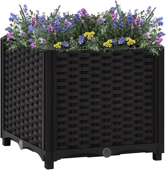 SKM Raised Bed Raised Bed 15.7x15.7x15 Polypropylene-6530