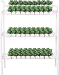 ZAIHW Indoor Hydroponics Growing SystemHydroponics Growing System Kit3 Layers/108 Sites Food PVC Pipes Planting Vegetables Garden Tools for VegetablesFruitsPlant(Upgraded Version)