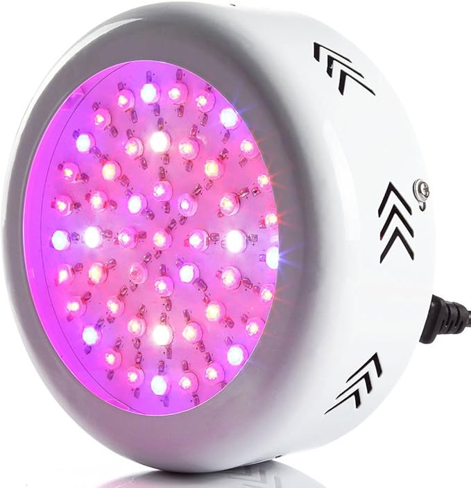 Grow Light - BANGWEIER 150W Brightness 50pcs High Power Full Spectrum Led UFO Grow Light for Plants Flowering Lighting
