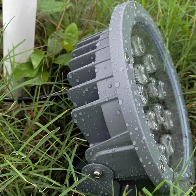 Outdoor LED Floodlights IP66 Waterproof Patio Spotlight Lamp Rotatable Round Garden Landscape Light for The Lawn Hotel Patio Tree Lights