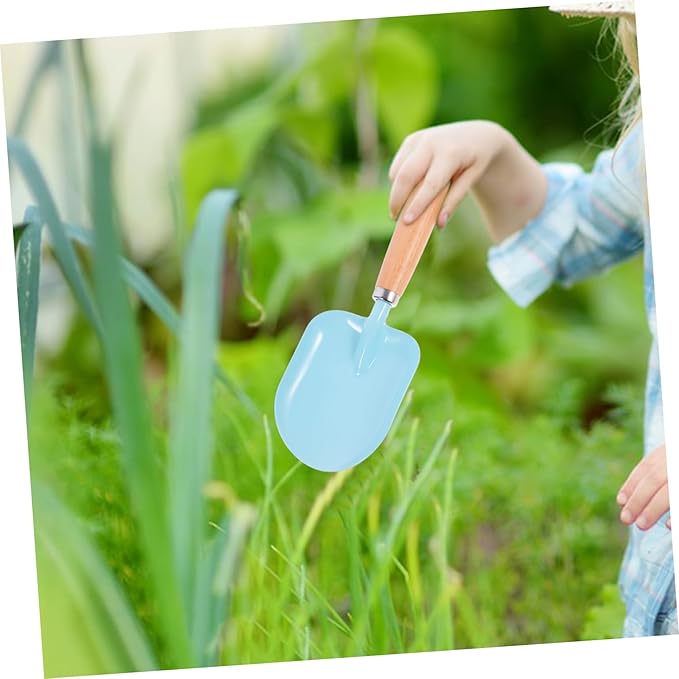 1set Boy Girl Gardening Tools Set Garden Tools for Boys and Girls Includes Shovel Rake Watering Can and Storage Basket for and Preschool Activities