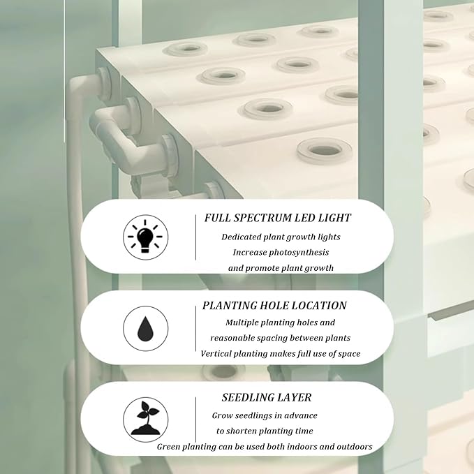 Hydroponic Growing Kits &amp Systems hydroponics Growing Tower hydroponics Indoor Garden Indoor Garden Garden Hydroponic Growing System for Fruits and Vegetables.
