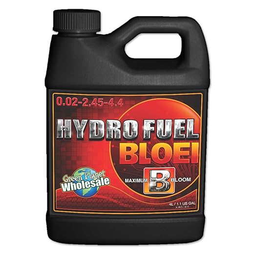 Green Planet Nutrients - HYDRO FUEL Bloei A &amp B Maximum BLOOM (4 Liters Bloei A + 4 Liters Bloei B)