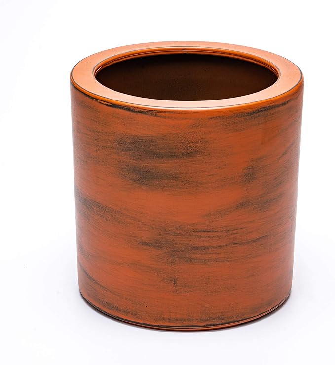 7.8 in. Painted Plastic Self Watering Planter Pot