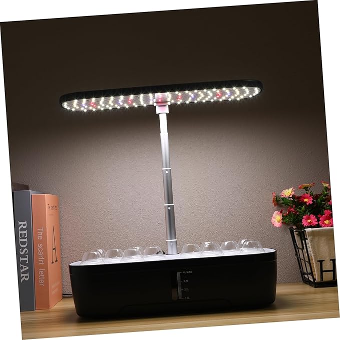 Happyyami Smart Planting Machine Indoor Herb Garden Kit with 12 Grow Hydroponic Growing System for Home Indoor Gardening