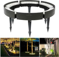 Outdoor Landscape Spotlights LED Garden Lights Outdoor Ring Tree Light Landscape Lights with Transformer for Courtyard (Pack of 7)