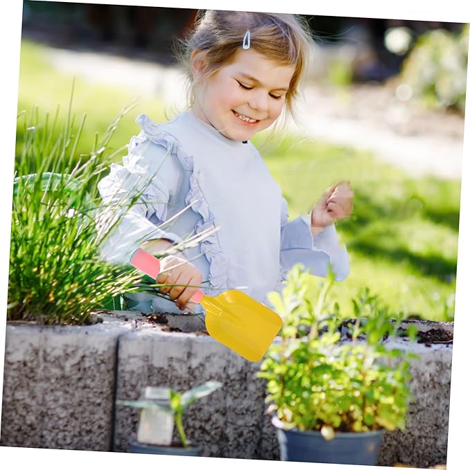 1set Boys and Girls Gardening Tools Set Garden Tool Kit Watering Can Gloves Rake Shovel and Apron for Boys and Girls for and Learning