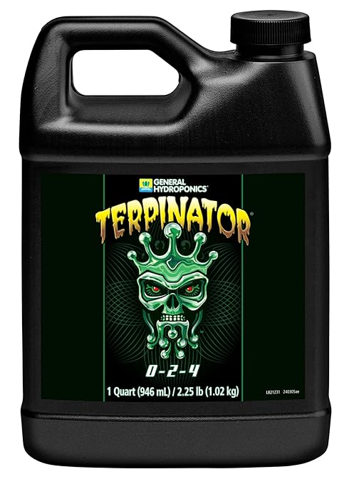 General Hydroponics Terpinator 1 Quart 0-2-4 NPK Forumula (NEW)