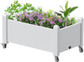 EFU Outdoor Garden Raised Bed Planter Box for Vegetables and Flowers (497B)