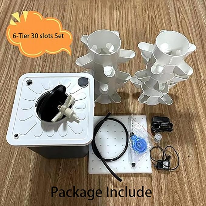 Hydroponics Growing System Kit TowerBest Large Herb Garden Lettuce Tomato Vegetable Herb Outdoor Indoor Hydroponics Growing System