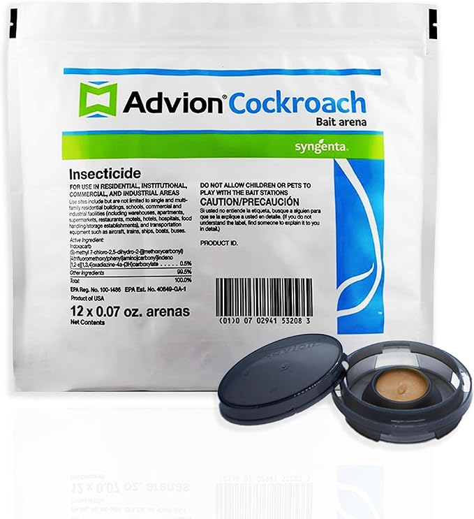 advion 68663 Arena 12ct Bag Cockroach Bait Station White