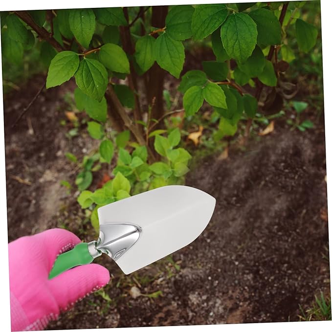 POPETPOP 11pcs Stainless Steel Planting Tool Set Garden Shovel Hand Gardening Gadgets Gardening Tool Belt Pockets