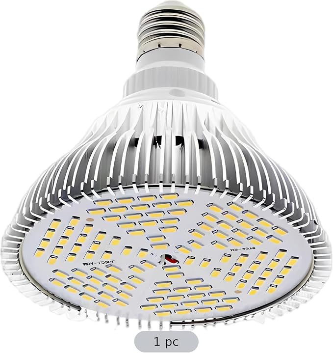 150 Led Par38 Sunlight Grow Light 4.7 X 4.9 In E27 Socket 26W Full Spectrum Plant Bulb Full Wave Band For Increased Fruit Production