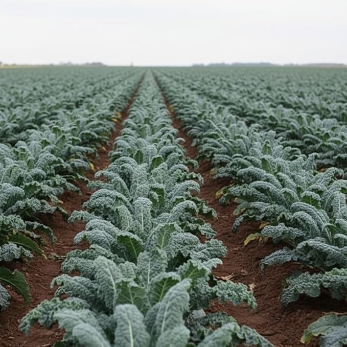 Live Dwarf Blue Kale Plants Kale Vegetable Plant 3-6 Inches Tall Well-Rooted in 4 Inch Pot for Growing