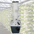 Hydroponic Growing System Kit Hydroponic Garden Tower with Pump System 5/6 Layers Indoor Vertical Hydroponic Garden Tower for Herbs Fruits and Vegetables(Size:5 Layers 15 Holes)