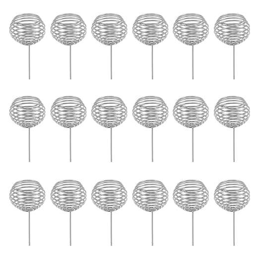 50pcs Stainless Steel Bonsai Fertilizer Basket Orchid Nutrition Cups Fertilizer Basket Containers for Garden Yard Plants Succulent Fertilization