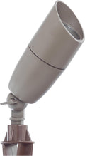 Westgate LED Landscape Spotlight Waterproof Spotlight Adjustable Directional Lighting for Patio Deck Yard Garden Pathway Pool Area - All Accessories Included (1 Bronze)