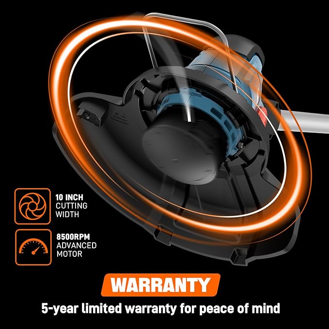 SENIX X2 20 Volt Max* 3-Piece Cordless Power Tool Combo Kit with Battery Powered 10 String Trimmer Variable Speed Leaf Blower 18 Hedge Trimmer Includes 2 Batteries &amp Battery Charger (S2K3B2-0