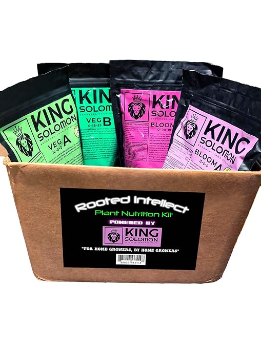 Two-Part Plant Nutrient kit for Autoflower and Photoperiod Plants - Powered by King Solomon Nutrients