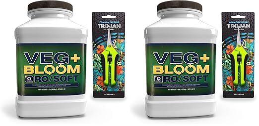Veg + Bloom RO/Soft Base 1lb with Common Culture Trimming Scissors (Pack of 2)