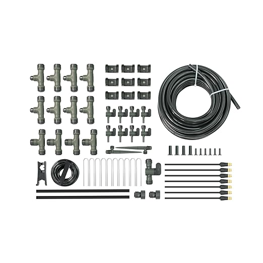 Vego Garden Irrigation Kit - Drip Irrigation System for Raised Garden Beds Efficient Watering Solution for Vegetables Flowers and Plants Easy DIY Installation