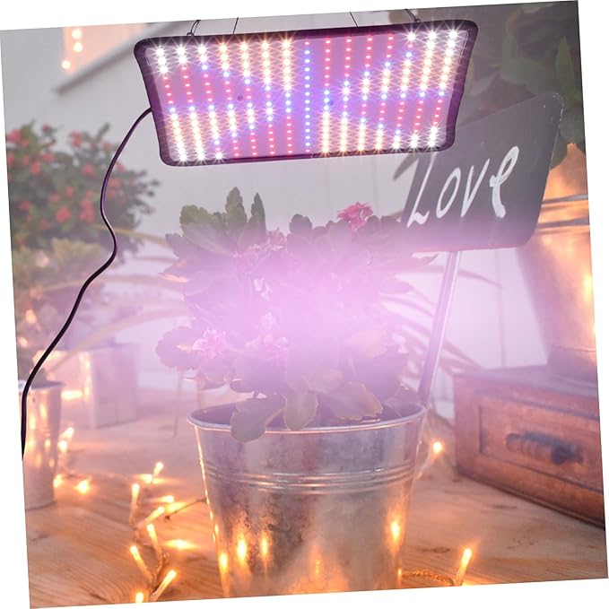 YARNOW 1set Indoor Led Plant Grow Light Hanging Chain Led Growth Lamp for Greenhouse and Hydroponic Use Voltage Ultra-Thin Design