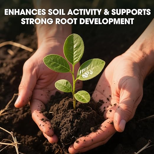 Soil Activator for Plants(32.4 oz / 920g) Organic Soil Activators and Plant Fertilizers for Garden Beds Potting Mix Seedling Compost Root Growth Booster
