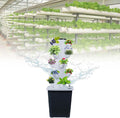 Hydroponics Growing System Aeroponics Tower 25 Holes Garden Planting Kit Water Circulation Pump for Indoor Herb Cultivation(25holes)