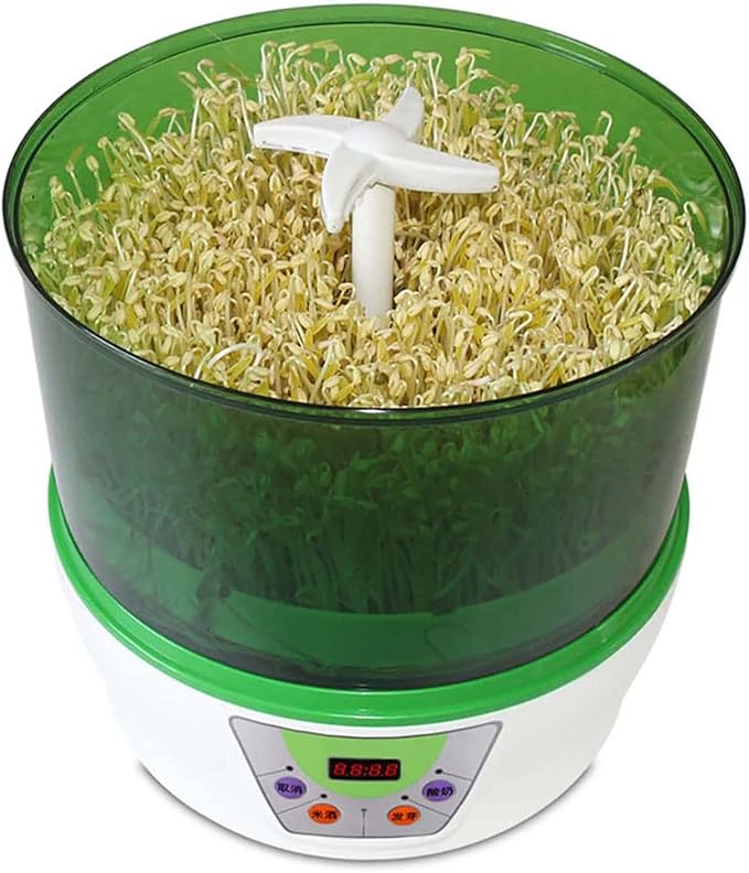 Electric Bean Sprout Machine 3 Layers Intelligent Seed Germination Kit Bean Sprout Machine Electric Seed Sprouting Seedling Tools
