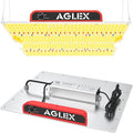 AGLEX 180W Full Spectrum LED Grow Light with UV &amp IR 528 LEDs Dimmable High PPFD 4x5 ft Coverage Daisy Chain for Indoor Plant Growing Seeding Starting Veg Flower- K2000