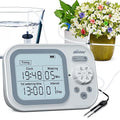 Automatic Plant Waterer Indoor Self Watering System for 15 Potted Plants Auto Drip Irrigation Kit Programmable Water Timer with Smart Humidity Detection