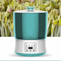 Automatic Bean Sprout Machine Electric Sprouter Bean Growing Machine 2-Layer Constant Temperature Large-Capacity Seed Germination Kit Sprouting Seedli