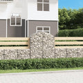 Gabion Basket Silver Galvanized Iron Large 39.4x39.4x55.1 Inch Rectangular Planter for Outdoor Plants Durable Raised Garden Bed