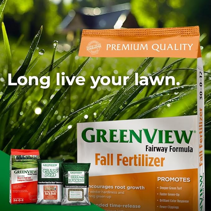 GreenView Fairway Formula Fall Lawn Fertilizer - 45 lb. Bag - Covers 15000 sq. ft.