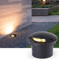 Low Voltage Underground Light Outdoor LED Recessed Ground Lights IP65 Waterproof DC12/24V Embedded Landscape Lights for Driveway Deck Step Garden Spotlight