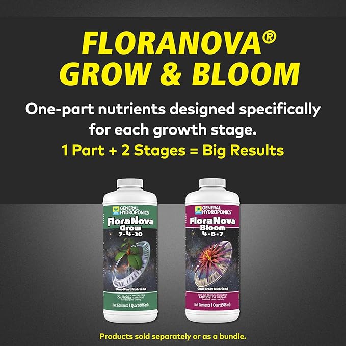 General Hydroponics GH1622 Fertilizer 1 Quart