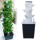 30 Pods Hydroponics Tower Garden Hydroponic Growing System Aeroponics Growing Kit for Herbs Fruits and Vegetables with Hydrating Pump Adapter Net Pots Timer for Herbs Fruits and Vegetables//1pc