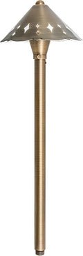 Westgate Lighting LED Area Light- Built-in Integrated LED Outdoor Light - 6 Height of Stem-Solid Brass Antique Bronze Finish Landscape Light- 12V of AC/DC Current (1)