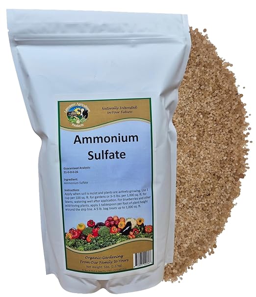 Ammonium Sulfate Fertilizer (5 Pounds)