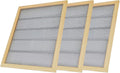Wooden Bound Metal Queen Excluder 10 Frames Queen Excluder Beekeeping Separate The Queen from The Honey Beekeeping Supplies (3PCS)