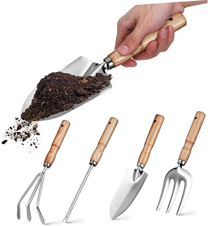 Gardening Tool Set Tool Kit Trowels Pruning Shears for Indoor Plant Care Gardening Women Men
