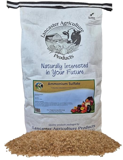 Ammonium Sulfate Fertilizer (20 Pounds)